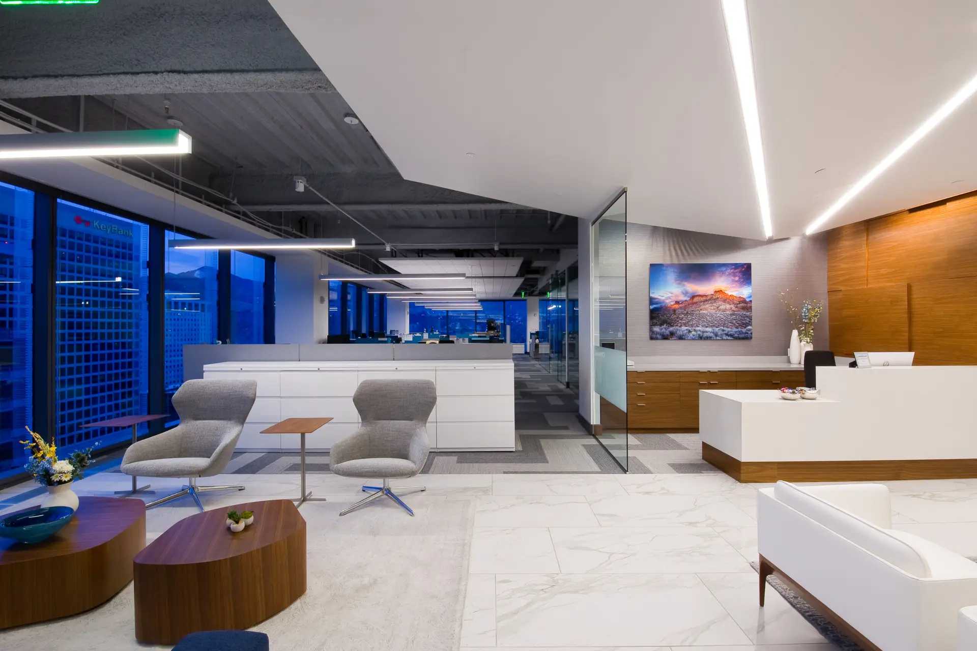 Bonneville Real Estate architectural lighting